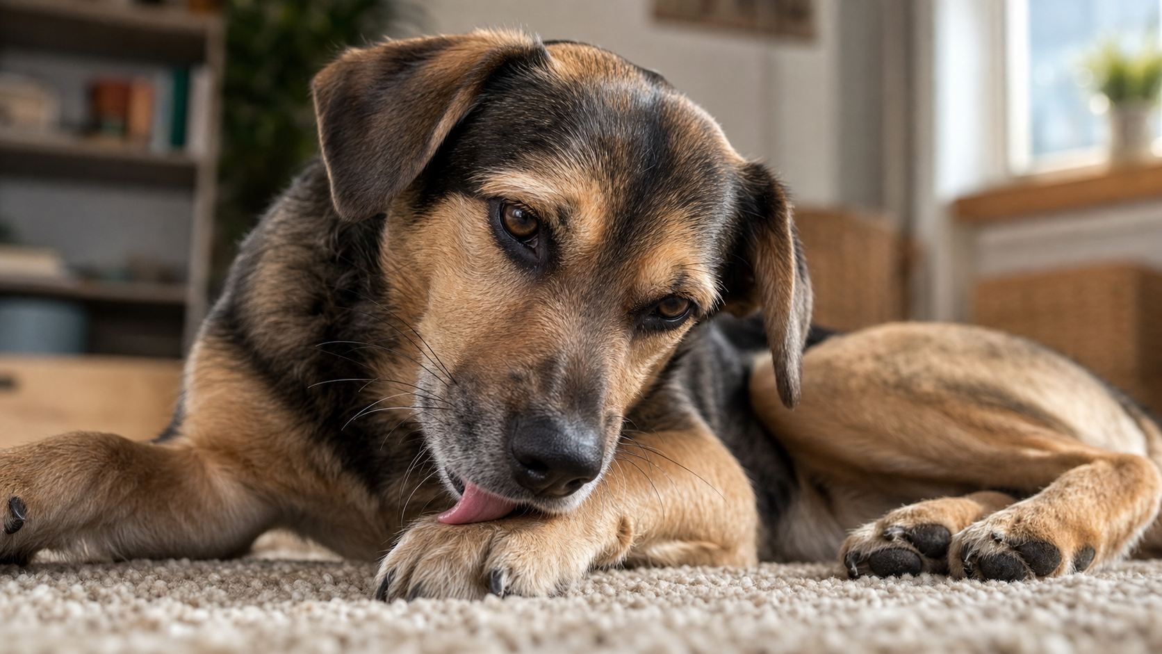 Why Does My Dog Keep Licking His Paws?
