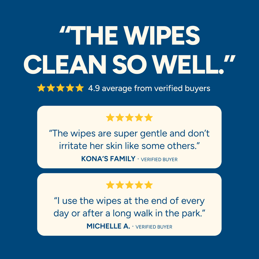 Goldie wipes reviews: 4.9 average from verified buyers